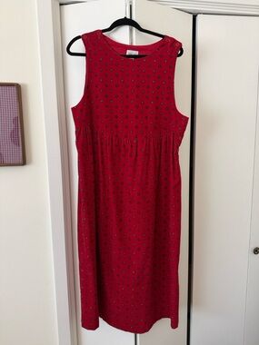 Vintage Sleeveless Corduroy Dress